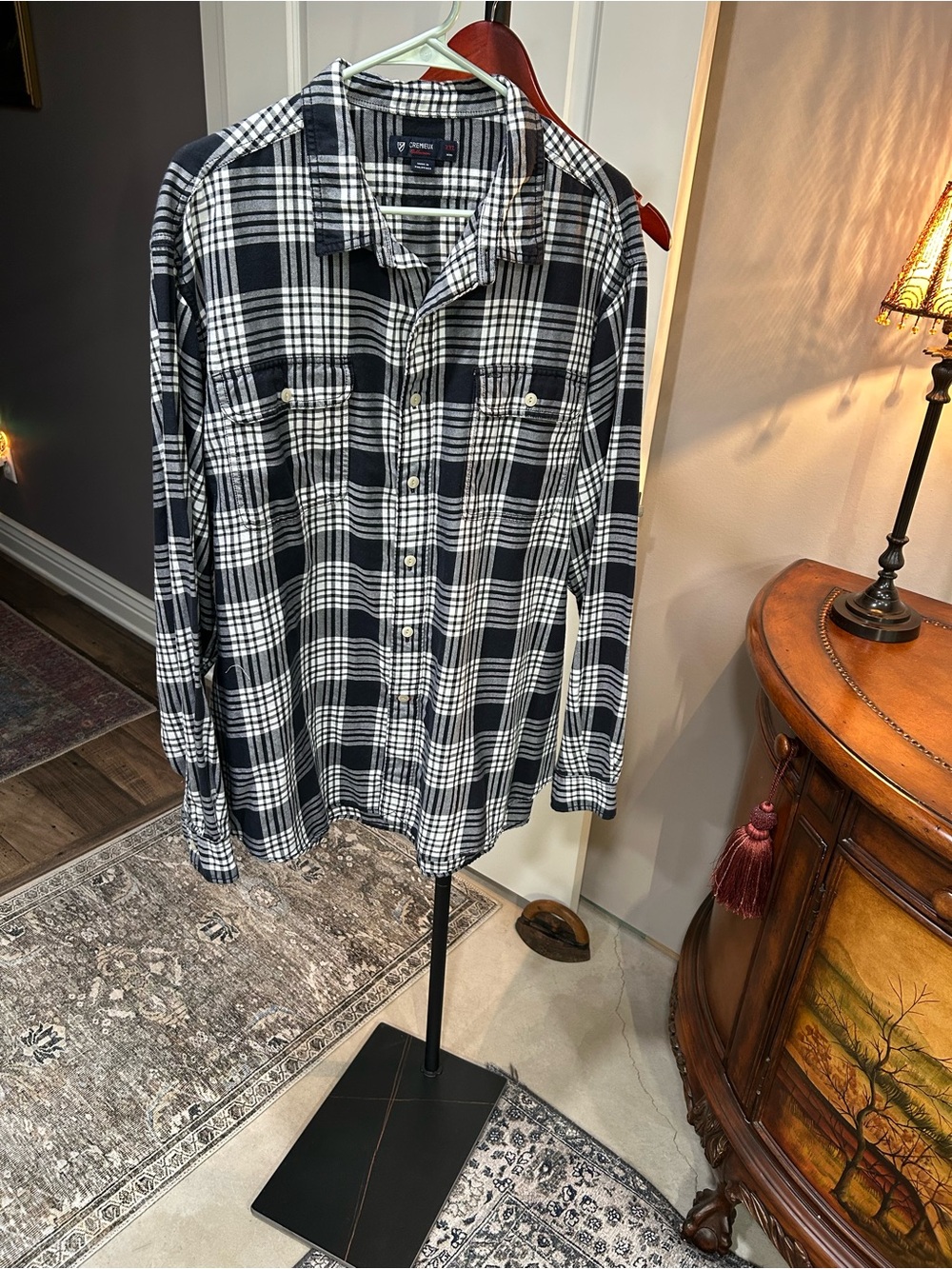 Cremieux Plaid Button Down XXL